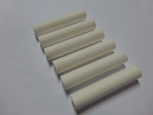 Zylinder Foam White 6 mm (6 Stuks)